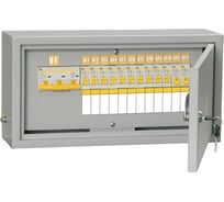Щит IEK ОЩВ-12/ОБЩ-3-100-12-0 ВВ100А, 12x16А, IP31, ИЭК MSM10-3N-100-12-31
