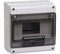 Щит IEK ЩРн-П-8 КМПн 1/8 прозрачная дверца, IP66, белый, ИЭК MKP73-N-08-66
