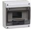 Щит IEK ЩРн-П-8 КМПн 1/8 прозрачная дверца, IP66, белый, ИЭК MKP73-N-08-66 1