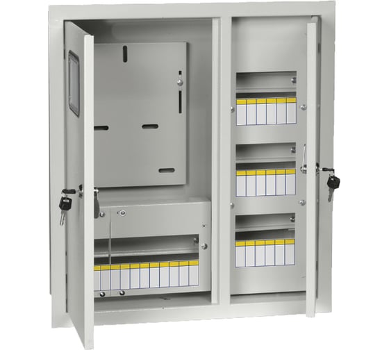Щит IEK ЩУРв-3/30зо IP30, ИЭК MKM35-V-30-31-1-ZO