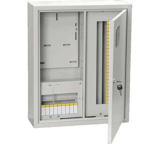 Щит IEK ЩУРн-3/30зо IP31, вертикальная DIN-рейка, ИЭК MKM35-N-30/1-1-31-ZO