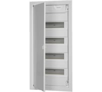Щиток IEK ЩРв-П-56 КМПв4/56 металлическая дверца, IP30, белый, ИЭК MKP54-V-56-30-01