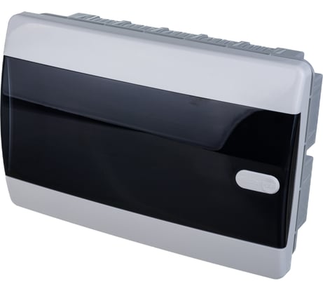 Встраиваемый щит Tekfor 12 модулей, IP41, прозрачная черная дверца CVK 40-12-1 01-05-005