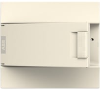 Настенный бокс ABB Mistral41, 12М, непрозрачная дверь, без клемм, белый 1SPE007717F0410