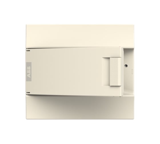 Настенный бокс ABB Mistral41, 12М, непрозрачная дверь, без клемм, белый 1SPE007717F0410 1