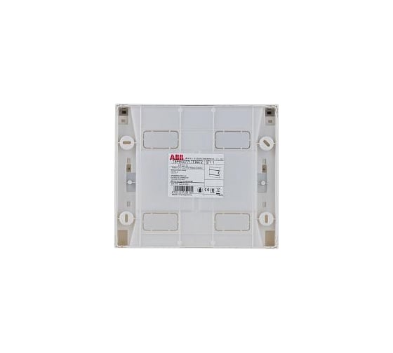 Настенный бокс ABB Mistral41, 12М, непрозрачная дверь, с клеммами, белый 1SPE007717F9972