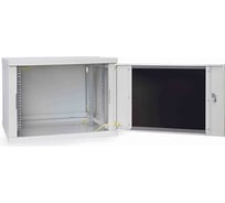 Шкаф настенный телекоммуникационный SUPRLAN стеклянная дверь ТВ-9U-0606-СР 05-0105