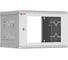Телекоммуникационный настенный шкаф EKF 6U 600х450 дверь стекло, Astra серия PROxima ITB6G450D 1