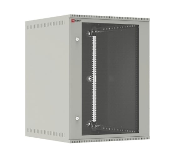 Телекоммуникационный настенный шкаф EKF 15U, 600х650, дверь стекло, Astra E, PROxima SQITB15G650E 1
