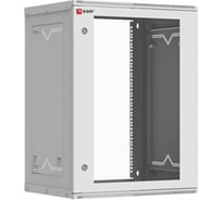 Шкаф EKF, телекоммуникационный, настенный, 15U, 600х350 мм, дверь стекло, серия Astra, PROxima, SQ ITB15G350D