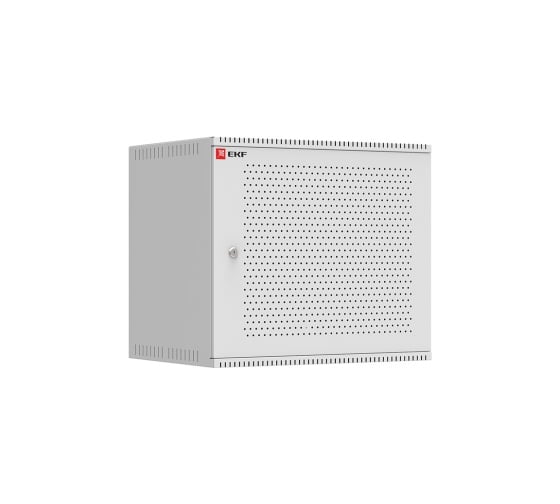 Шкаф EKF, телекоммуникационный, настенный, 9U, 600х450 мм, дверь, перфорированная, серия Astra, PROxima, SQ ITB9P450