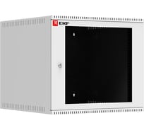 Телекоммуникационный настенный шкаф EKF 9U, стекло, Astra, серия, PROxima ITB9G550