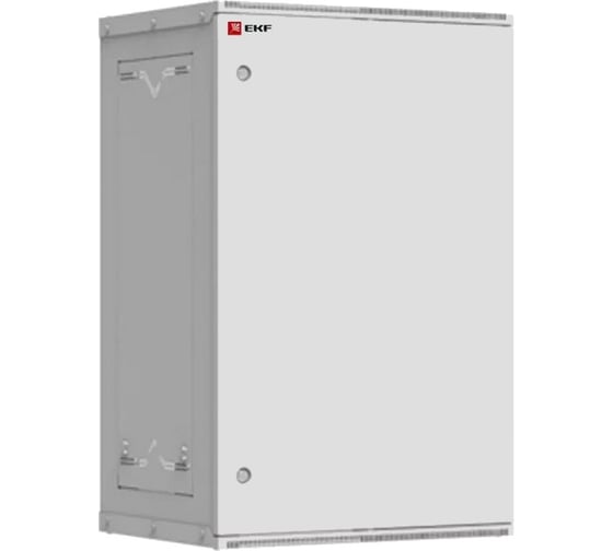 Телекоммуникационный настенный шкаф EKF 18U 600х350 дверь металл, Astra серия PROxima SQITB18M350D 1