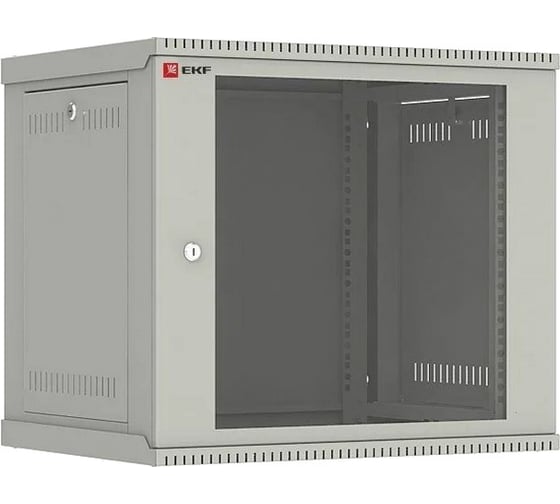 Телекоммуникационный настенный шкаф EKF 9U 600х450 дверь стекло, Astra E серия PROxima SQITB9G450DE