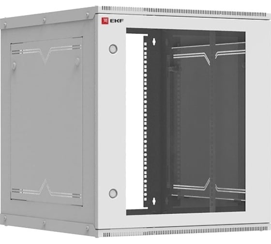 Телекоммуникационный настенный шкаф EKF 12U 600х650 дверь стекло, Astra серия PROxima ITB12G650D 1