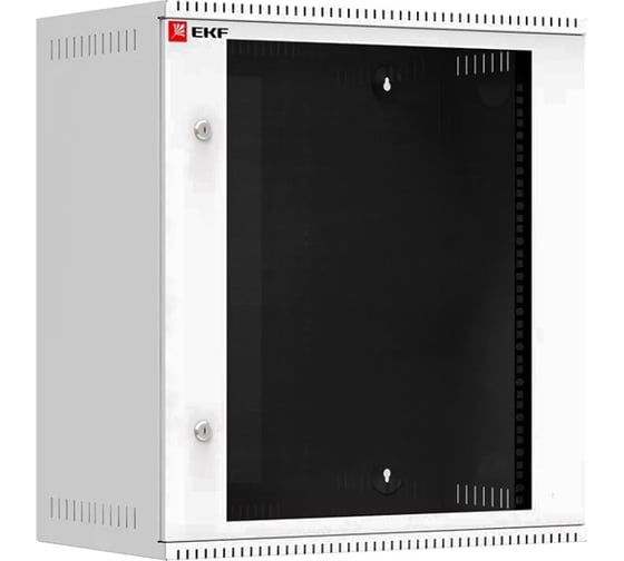 Телекоммуникационный настенный шкаф EKF 12U 600х350 дверь стекло, Astra серия PROxima SQITB12G350 1