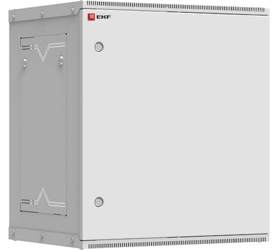 Телекоммуникационный настенный шкаф EKF 12U 600х350 дверь металл, Astra серия PROxima ITB12M350D 1