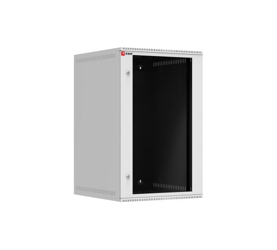 Шкаф EKF, телекоммуникационный, настенный, 18U, 600х650 мм, дверь, стекло, серия Astra A, Basic, SQ ITB18G650 1