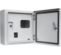 Корпус щита учета Авента ЩУ 1фз. с внутренней дверью IP54 (300x300x150) металл 0,8 mk1-4-54