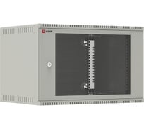 Шкаф EKF, телекоммуникационный, настенный, 6U, 600х450 мм, стеклянная дверь, серия Astra E, PROxima SQ ITB6G450E