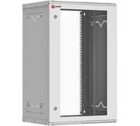 Телекоммуникационный настенный шкаф EKF 18U, 600х450, дверь стекло, Astra серия PROxima ITB18G450D
