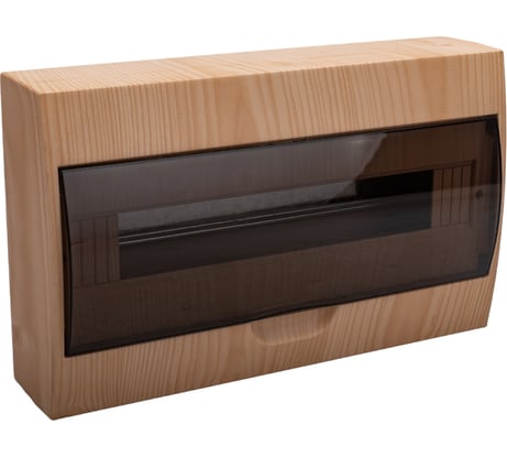 Щит EKF, распределительный, навесной, ЩРН-П-18, светлое дерево, IP41, PROxima, SQ pb40-n-18-light