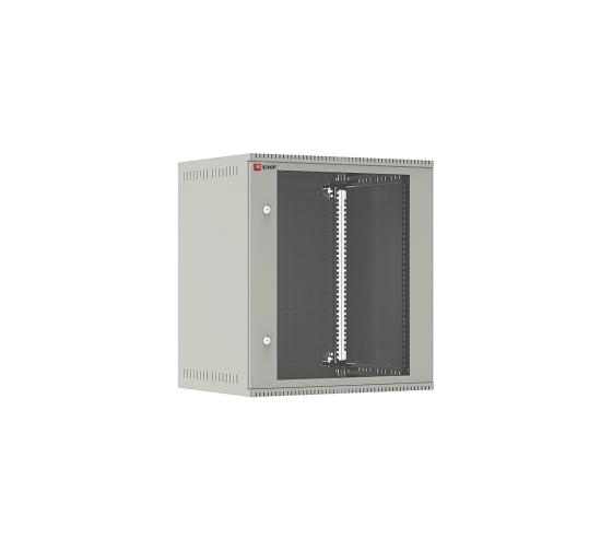 Шкаф EKF, телекоммуникационный, настенный, 12U, 600х450 мм, дверь стекло, серия Astra E, PROxima, SQ ITB12G450E