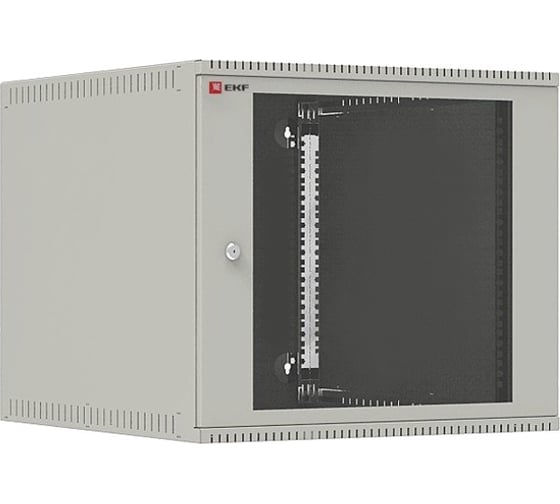 Телекоммуникационный настенный шкаф EKF 9U 600х650 дверь стекло, Astra E серия PROxima SQITB9G650E