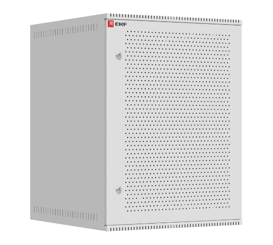 Телекоммуникационный настенный шкаф EKF 15U 600х650 дверь перфорированная, Astra A серия Basic SQITB15P650