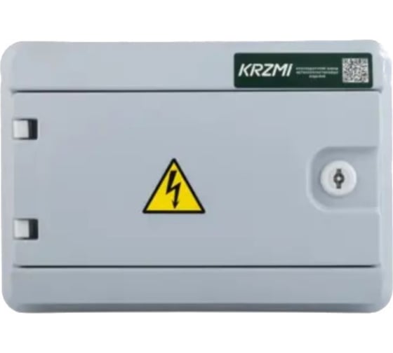 Корпус KRZMI ЩРН-П-8 глухая дверь IP65 4651131320053