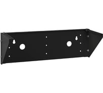 Настенный вертикальный кронштейн Cabeus 19" 3U, цвет черный NC-3U-V-BK
