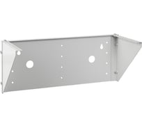 Настенный вертикальный кронштейн Cabeus 19" 4U, цвет серый NC-4U-V
