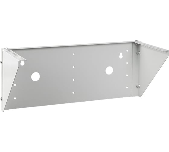 Настенный вертикальный кронштейн Cabeus 19" 4U, цвет серый NC-4U-V 1