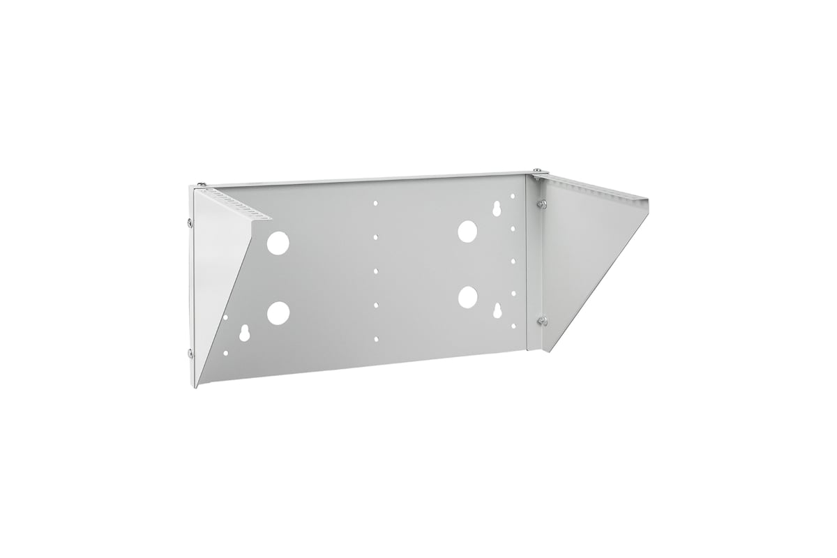 Настенный вертикальный кронштейн Cabeus 19" 5U, цвет серый NC-5U-V ...