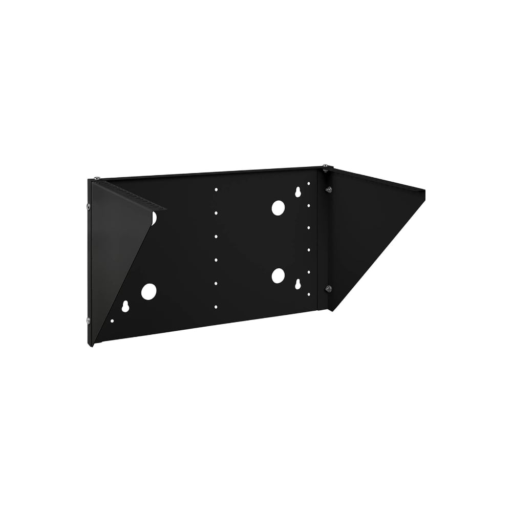 Настенный вертикальный кронштейн Cabeus 19" 6U, цвет черный NC-6U-V-BK ...