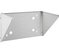 Настенный вертикальный кронштейн Cabeus 19" 6U, цвет серый NC-6U-V