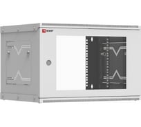 Шкаф EKF, телекоммуникационный, настенный, 6U, 600х350 мм, стеклянная дверь, серия Astra, PROxima ITB6G350D