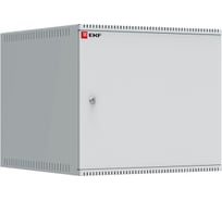 Шкаф EKF, телекоммуникационный, настенный, 9U, 600х650 мм, металлическая дверь , серия Astra A Basic SQ ITB9M650