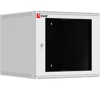 Шкаф EKF телекоммуникационный, настенный, 9U, 600х650 мм, дверь стекло, серия Astra A Basic ITB9G650