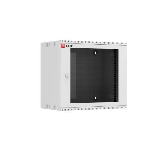 Шкаф EKF телекоммуникационный, настенный, 9U, 600х350 мм, дверь стекло, Astra, PROxima ITB9G350
