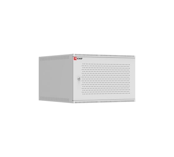 Шкаф EKF телекоммуникационный, настенный, 6U, 600х650 мм, перфорированная дверь, серия Astra A, Basic ITB6P650 1