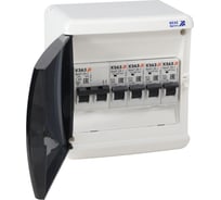 Щит распределительный ООО "Центр Энергии" НКУ ЩР40А UNK-06 (1x2С40, 4x1В10) 00-00006449