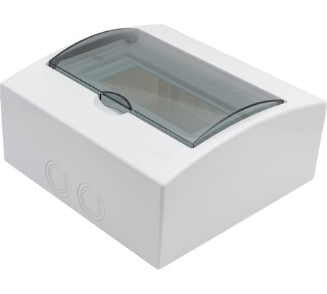 Бокс Lezard LUXRAY с прозрачной крышкой ЩРН-П-8 для наружной установки 731-2000-008