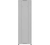 Шкаф напольный универсальный серверный NTSS R 18U 600x600мм, 4 профиля 19, двери стекло и сплошная металл, боковые стенки съемные, регулируемые опоры, разобранный, серый RAL 7035 NTSS-R18U6060GS