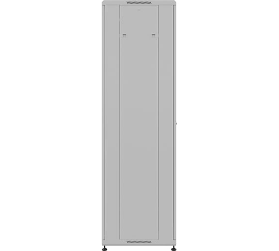 Шкаф напольный универсальный серверный NTSS R 18U 600x600мм, 4 профиля 19, двери стекло и сплошная металл, боковые стенки съемные, регулируемые опоры, разобранный, серый RAL 7035 NTSS-R18U6060GS 1