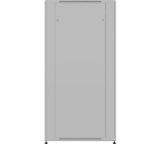 Шкаф напольный универсальный серверный NTSS R 42U 600x1000мм, 4 профиля 19, двери стекло и сплошная металл, боковые стенки съемные, регулируемые опоры, разобранный, серый RAL 7035 NTSS-R42U60100GS