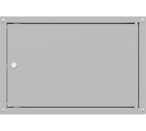 Шкаф настенный телекоммуникационный NTSS LIME 6U 550x450x370мм, 2 профиля 19, дверь сплошная металл, боковые стенки несъемные, разобранный, серый RAL 7035 NTSS-WL6U5545FD