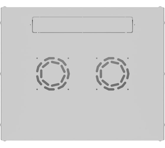 Шкаф настенный телекоммуникационный NTSS LIME 6U 550x450x370мм, 2 профиля 19, дверь сплошная металл, боковые стенки несъемные, разобранный, серый RAL 7035 NTSS-WL6U5545FD