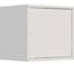Шкаф настенный телекоммуникационный NTSS LIME 9U 550x450x500мм, 2 профиля 19, дверь сплошная металл, боковые стенки несъемные, разобранный, серый RAL 7035 NTSS-WL9U5545FD 1