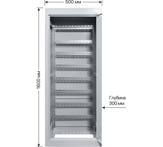 Корпус TDM ELECTRIC ШРС-2, IP31, 1600х500х300 SQ0905-0126